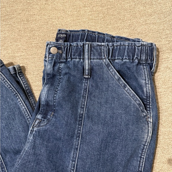J. Crew Cotton Blend Blue Jean Pants (Size 34) - Picture 3 of 8